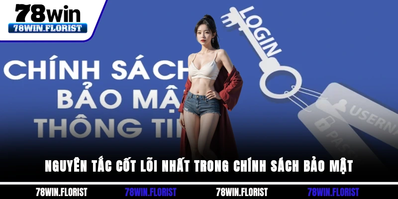 Nguyên tắc cốt lõi nhất trong chính sách bảo mật